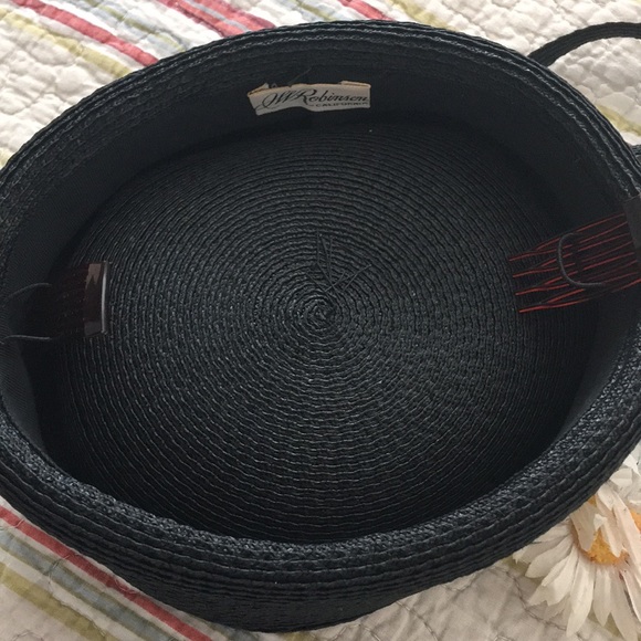 Vintage J W Robinson california hat with daisies - Picture 2 of 3